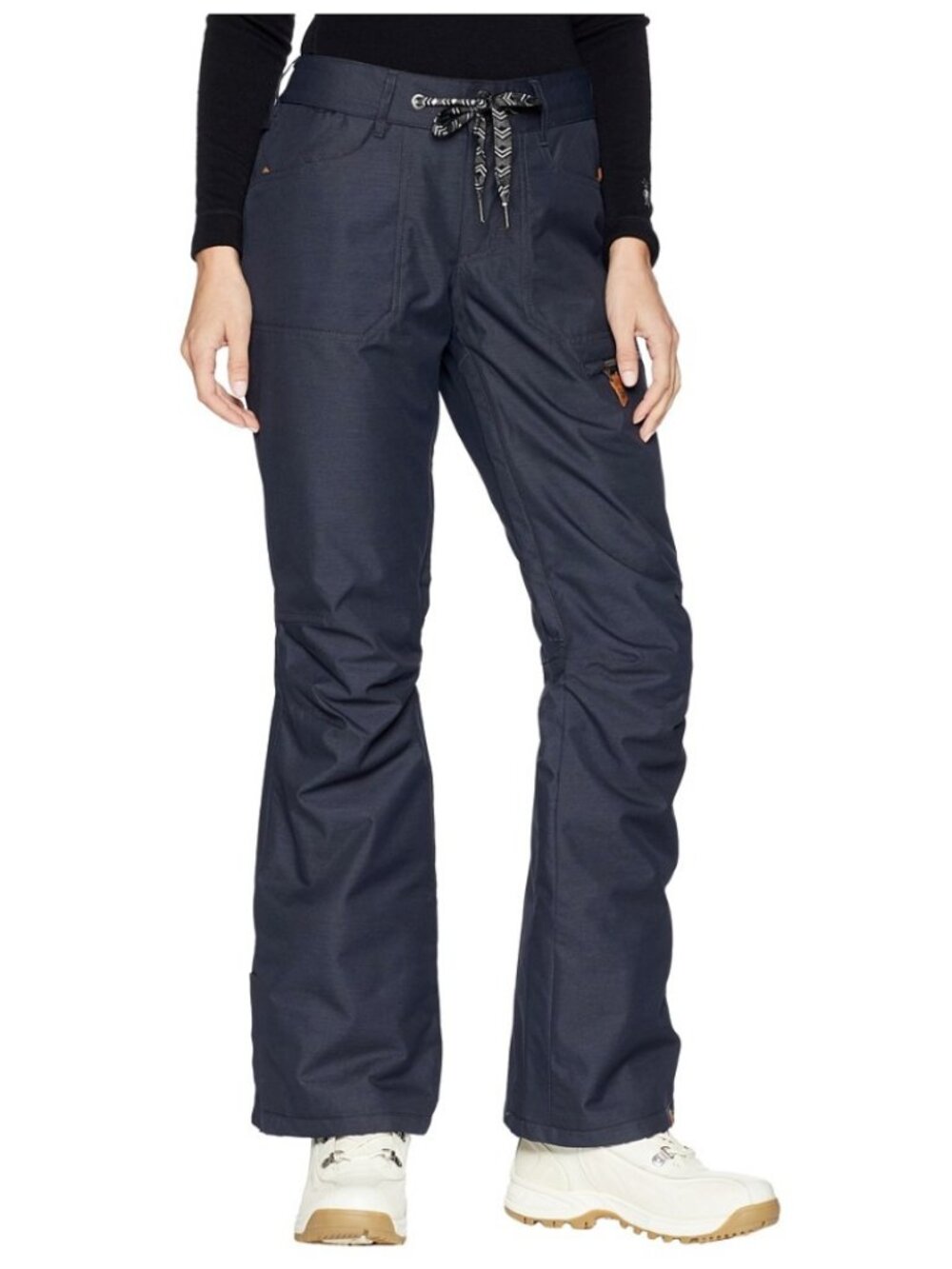 Roxy Women's Navy Blue Rifter Snow Pants dryflight 10K snowboard pants Size XL